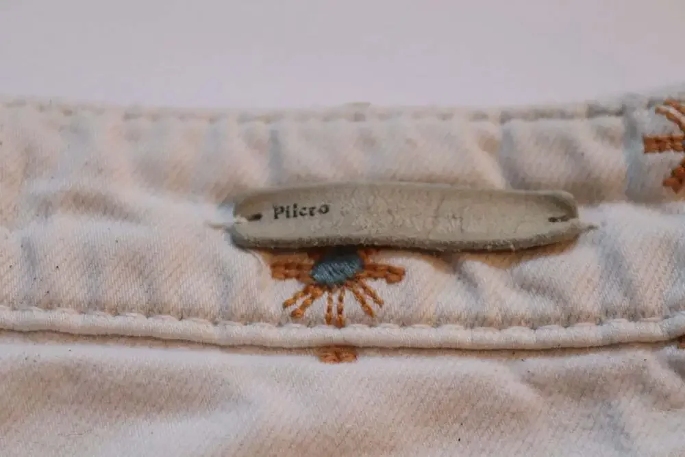 Pilcro Embroidered Sun Shorts